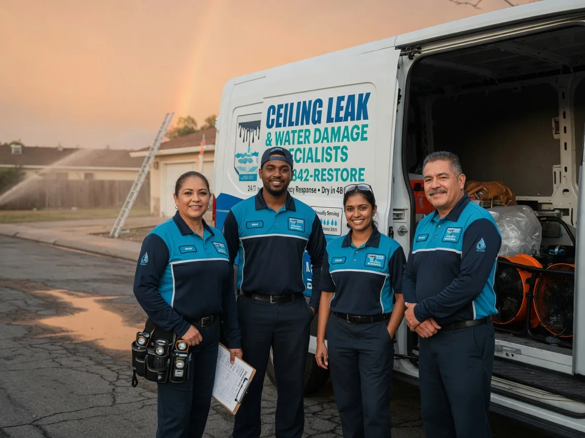 Ceiling Leak Cleanup company in Champlain, VA