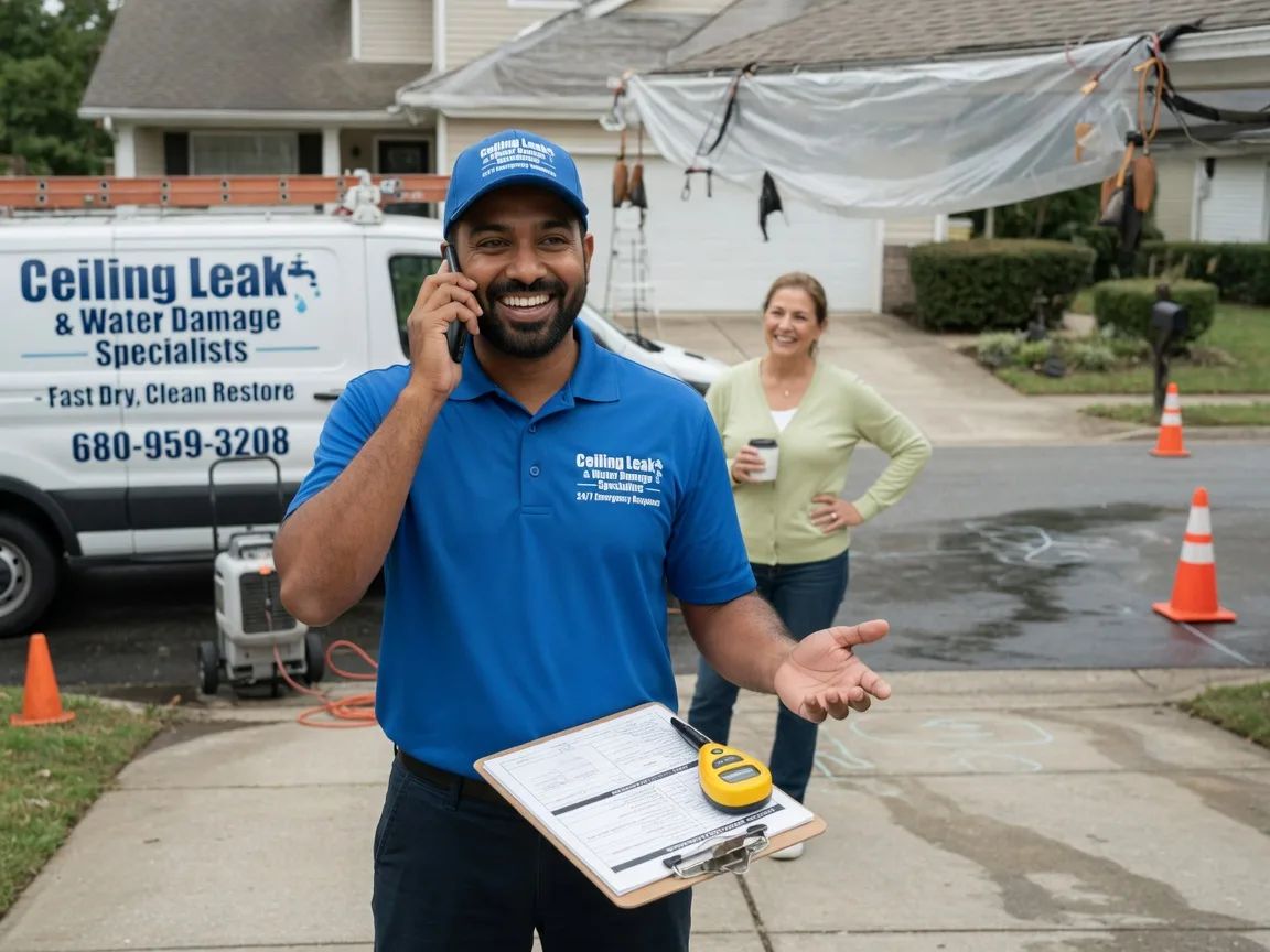 Ceiling Leak Cleanup Champlain, VA FAQs