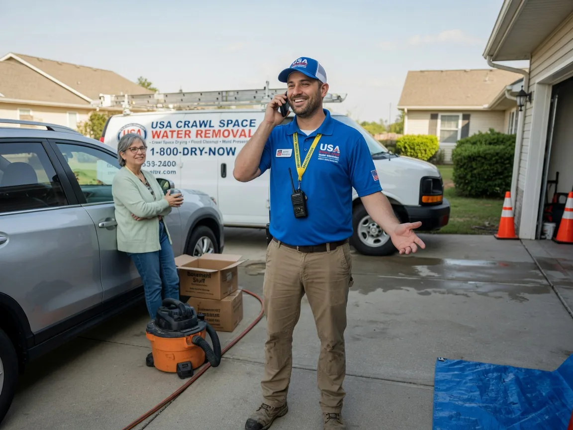 Crawl Space Water Removal Champlain, VA FAQs